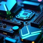 Flux_Dev_Hightech_motherboard_glowing_with_RGB_lights_futurist_1